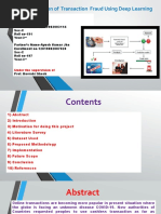 191 - 197 - Detection of Transaction Fraud Using Deep Learning