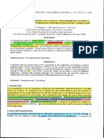 Estimación Del Tiempo de Vida para El Poliestireno 1170 Por La Técnicas de Análisis Termogravimétrico Estándar y Modulado.