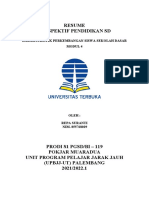 Resume Modul 4 Persfektif Pendidikan Di SD Repa Suranti