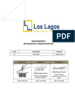 Procedimiento Movilización y Desmovilización.