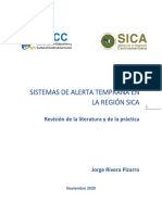 Sistemas de Alerta Temprana en La Región Sica