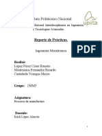 Prácticas Procesos de Manufactura