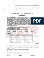 Habilidad Logico Matematica Solution