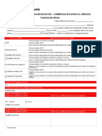 SOE.176 Solicitud de Actualización de Datos - Comercios Afiliados Al Servicio de Puntos de Venta