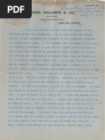 Lusitania Letter