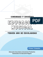 Educación Musical: Comunidad Y Sociedad