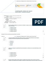 Fase 1 - Fundamentación de La Investigación Científica - Cuestionario de Evaluación - Revisión Del Intento