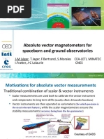 Absolute Vector Magnetometers For Spaceborn and Ground Observatories