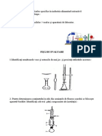 Fisa de Evaluare 2-Vase Si Ustensile