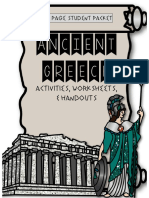 Ancient Greece: Activities, Worksheets, & Handouts