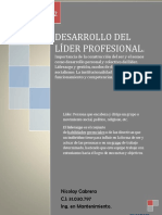 Desarrollo Del Líder Profesional.