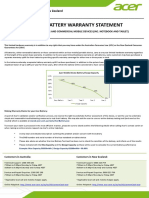 Acer Battery Warranty