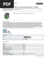 Power Supply Unit - QUINT-PS-3X400-500AC/24DC/10 - 2938617: Key Commercial Data