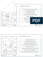 Dibujos de Primavera Colorear Instrucciones