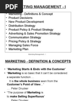 Marketing - Definition & Concepts