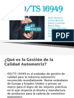 DIAPOSITIVAS NTC ISO 16949 Sistemas Gestion de La Calidad Sector Automotriz