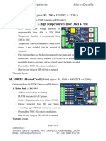 AL112 Alarm Card (: Simcons Control Systems Alarm Details