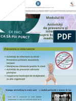 3 - Modulul III - Activități de Prevenire Și Intervenție Asupra Bullyingului În Mediul Școlar - 11.04.2022