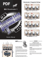 Marshall Blues Breaker II Owners Manual