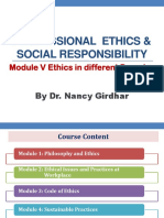 Module 5 ETHICS IN DIFFERENT DOMAINS