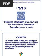 Principles of Radiation Protection and The International Framework Regulatory Requirements