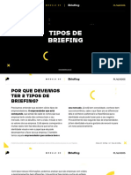 Tipos de Briefing