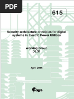 615 Security Architecture Principles For Digital Systems in Electric Power Utilities