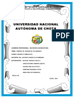 Informe. N°3 Control de Calidad en Envases