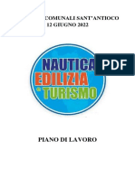 Piano Di Lavoro 2022 Nautica Edilizia e Turismo