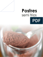 Postres Semi Frios