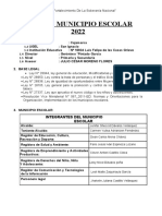 Plan de Municipio Escolar 2022