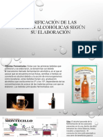 Clasificación de Las Bebidas Alcohólicas Según Su Elaboración