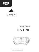 Orqa FPV One Manual