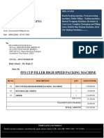 FFS High Speed Packing Machine