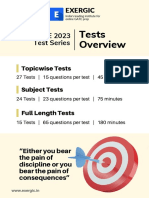 Tests: GATE 2023 Test Series