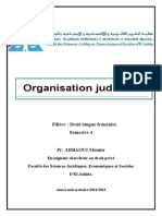 Organisation Judiciaire