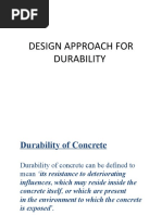 Design Approach For Durability