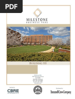 Milestone Brochure Bldg. III 05.10.11