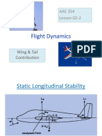 Lec 02-2 - Wing & Tail Contribution