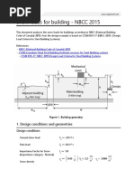 Snow Loads For Building - NBCC 2015: 1. Design Conditions and Geometries