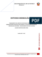 Estudio Hidrologico