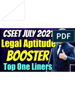 CSEET Legal Aptitude Booster