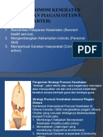 Strategi Promosi Kesehatan Berdasarkan Piagam Ottawa Charter