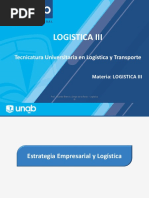 2 - UNAB-Log - III - Clase 3 - Estrategia Empresarial y Logística