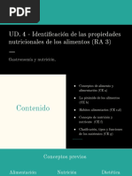 Ud. 4 - Propiedad Nutricionales de Los Alimentos