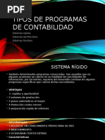 Tipos de Programas de Contabilidad 1