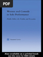 Women and Comedy in Solo Performance Phyllis Diller Lily Tomlin