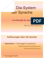 Das Dia-System Der Sprache