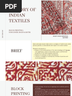 History of Textiles