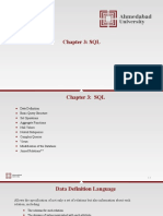 Chapter 3: SQL